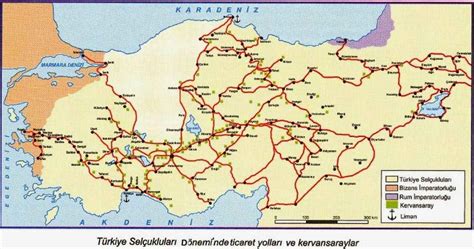 türkiye de ipek yolu haritası